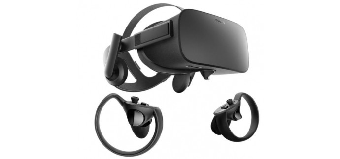 LDLC: OCULUS Rift+Touch :1 Casque de réalité virtuelle+2 manettes+6 jeux+50€ de crédits, à 449,95€