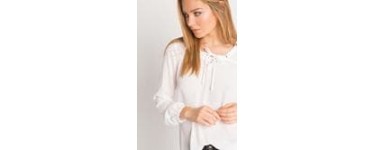 Cache Cache: Blouse col à laçage à 12,99€ au lieu de 25,99€