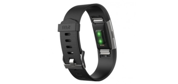 Boulanger: Bracelet connecté Fitbit charge 2 black silver à 119,99€ au lieu de 159,99€