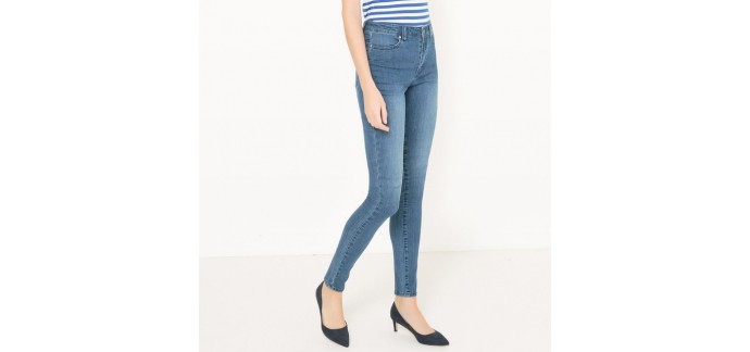 La Redoute: Jean skinny taille haute à 17,99€ au lieu de 29,99€