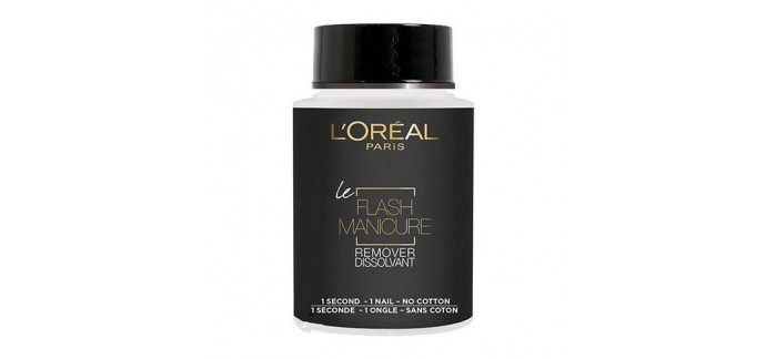 Brandalley: L'Oréal Paris - Dissolvant flash manicure d'une valeur de 6,20€ au lieu de 10,90€