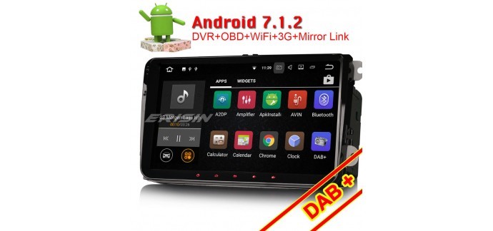 eBay: 9"Android 7.1 GPS Autoradio 3G DAB+ OBD à 219€ au lieu de 290€