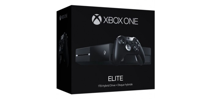 Webdistrib: Console MICROSOFT Xbox One 1To Elite à 199,19€ au lieu de 449,99€