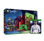 Microsoft: Pack Xbox One S Minecraft (1 To) + FIFA 18 inclus à 229€ au lieu de 299€
