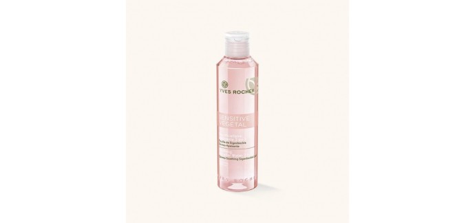 Yves Rocher: Eau micellaire apaisante 2 en 1 peau sensible - 200ml à 5,94€ 