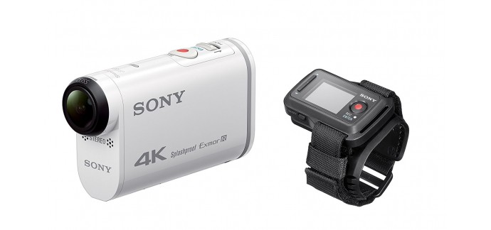Amazon: Sony FDR-X1000VR Action Cam Stabilisée 4K Wifi/GPS à 210€ au lieu de 550€