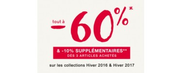 Catimini: Ventes Flash : les collections Automne-Hiver 2016 et Automne-Hiver 2017 à -60%