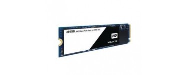 Rue du Commerce: WESTERN DIGITAL - WD Black SSD PCIe NVMe 256 Go à 99,99€ au lieu de 108,69€