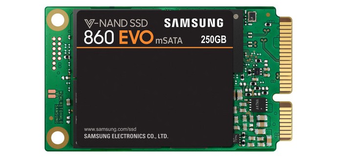 MacWay: Samsung disque SSD Série 860 EVO mSATA - 500 Go SATA III à 159,99€ au lieu de 189€