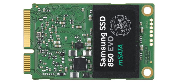 MacWay: Samsung disque SSD Série 850 EVO mSATA - 500 Go SATA III à 159,99€ au lieu de 189,99€