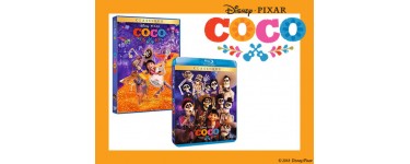 Femme Actuelle: 40 Blu-ray et 10 DVD du dessin animé "Coco" à gagner