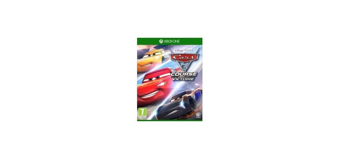 Micromania: Jeu Xbox One - Cars 3 au prix de 14,99€ au lieu de 29,99€