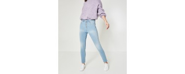 Promod: Jean skinny taille haute au prix de 19,97€