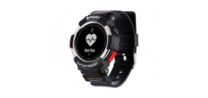 GearBest: NO.1 F6 Smartwatch  -  SILVER à 31,99€ au lieu de 45,14€