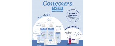 Berceau Magique: 1 lot de soins pour bébé & mamans CATTIER à gagner