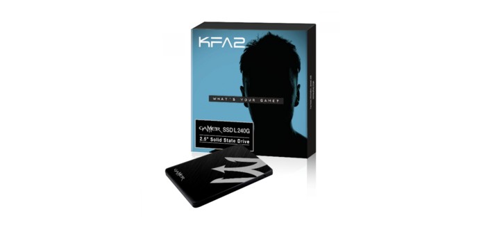 Rue du Commerce:  KFA2 - SSD Gamer L 240 Go TLC - PHISON S11 à 64,90€ au lieu de  79,90€