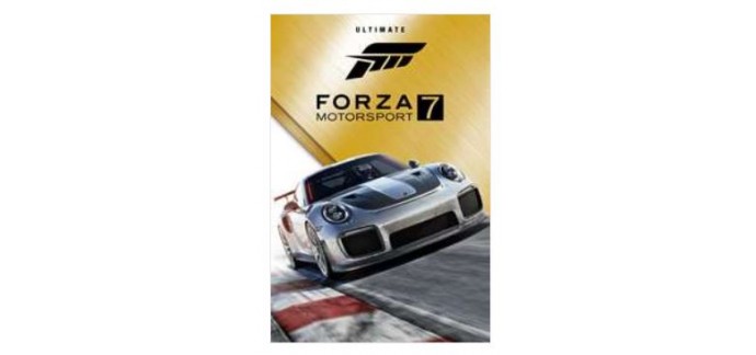 Microsoft: Jeu XBOX (Play Anywhere) - Forza Motorsport 7 Edition Ultime, à 59,99€ au lieu de 99,99€