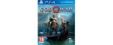 Cultura: Jeu PS4 - God Of War + 3 boucliers en Bonus de précommande, à 59,99€ au lieu de 69,99€