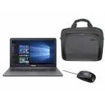 Conforama: PC Portable - ASUS R540LJ-XX1058T + 1 sacoche + 1 souris, à 499,99€ au lieu de 549,99€