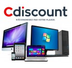 Cdiscount: - 10% sur l'informatique dès 399€ d'achat pour les membres CDAV ou -5% pour tous