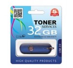 Toner Services: Clé USB 32 GB - TONER SERVICES, à 11,99€ au lieu de 15,59€