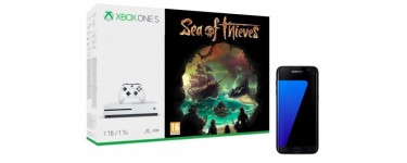 Cdiscount: 1 smartphone Samsung Galaxy S7 Edge + 1 Xbox One S 1 To Sea of Thieves à 499€ (dont 70€ via ODR)
