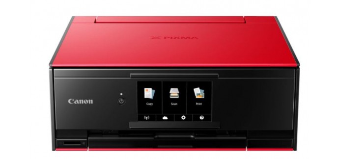 Canon: Imprimante WiFi - CANON PIXMA TS9155 Rouge, à 259,99€ + 30€ de remise