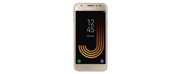 Auchan: Smartphone - SAMSUNG Galaxy J3 2017 Gold, à 179,9€ au lieu de 199,9€ + 30€ remboursés