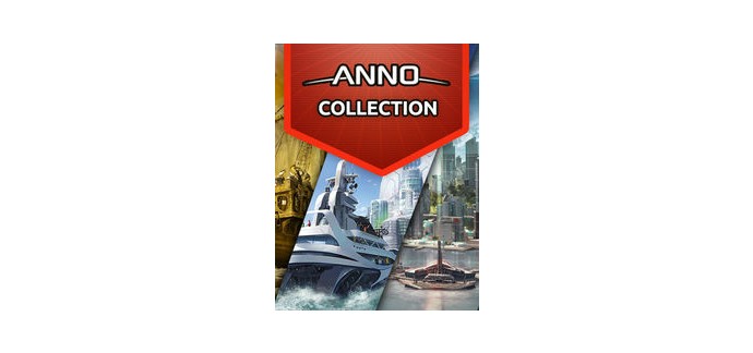 Ubisoft Store: Jeu PC - The Anno Collection, à 107,95€ au lieu de 119,94€