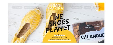 San Marina: Recevez un bon d'achat de 10 € contre vos chaussures usagées