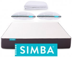 Simba Matelas: 2 oreillers à mémoire de forme et 1 protège-matelas offerts pour tout achat d'un matelas