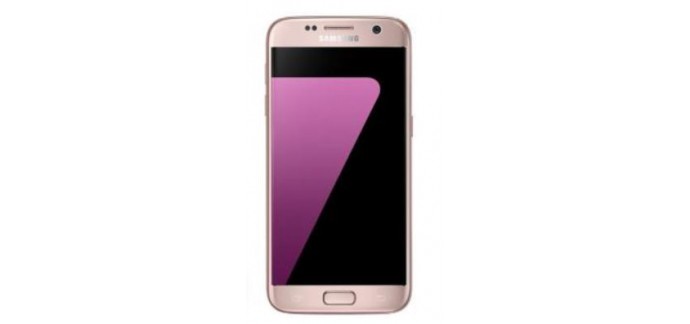 Cdiscount: Smartphone - SAMSUNG Galaxy S7 Rose, à 419€ + 70€ remboursés