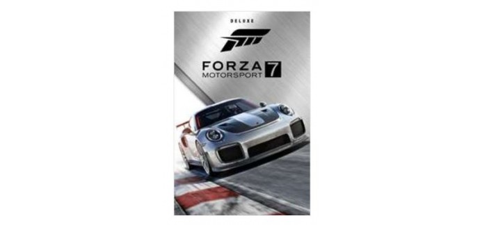 Microsoft: Jeu XBOX Play Anywhere - Forza Motorsport 7: Deluxe Edition, à 53,99€ au lieu de 89,99€
