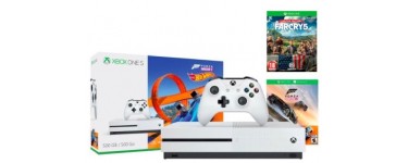 Amazon: Xbox One S 1To Forza Horizon 3 + Hot Wheels + Far Cry 5 à 249€