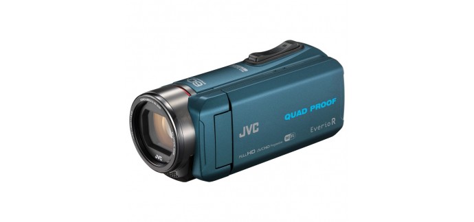 Ubaldi: Caméscope - JVC GZ-RX645 Bleu + carte SD 16 Go, à 399€ + 15€ de réduction tous les 100€