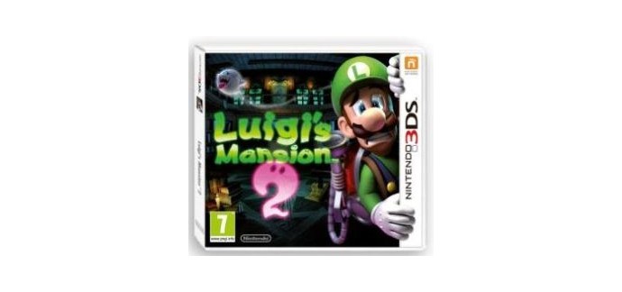 Maxi Toys: Jeu NINTENDO 3DS - Luigi's Mansion 2, à 19,98€ au lieu de 21,99€