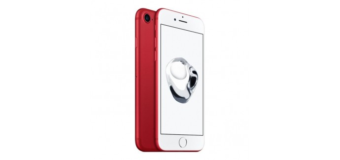 Cdiscount: APPLE iPhone 7 256 Go Rouge Special Edition à 789€ au lieu de 985,32€