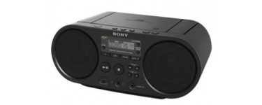 Boulanger: 30% de réduction sur cette RADIO CD SONY ZS-PS50 NOIR