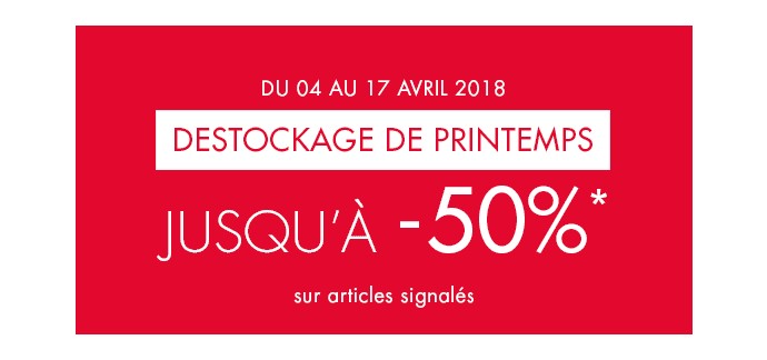 Kiabi: Jusqu'à -50% sur une sélection d'articles