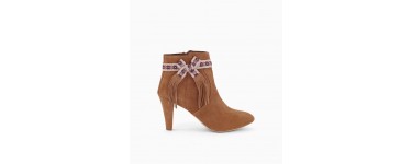 Promod: Boots en cuir suédé à 29,97€ au lieu de 59,95€