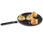 Mathon: Poêle 26 cm 7 blinis ou pancakes aluminium manche amovible à 11,77€ au lieu de 30,99€