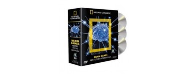 Prismashop: DVD - Coffret 3 DVD Brain Games : Testez Votre Cerveau, à 27,2€ au lieu de 34€