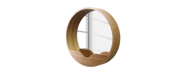 Home24: Miroir mural Round Wall II à 89,99€ au lieu de 99,99e