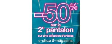 Jennyfer: -50% sur le deuxième pantalon