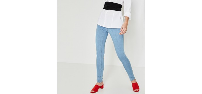 Promod: Jegging felix nouvelle collection couleur jean clair au prix de 12,97€ au lieu de 25,95€