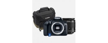 Canon: Appareil Photo - CANON EOS 1300D+Objectif 18-55mm IS II+Sac+ Carte SD, à 502,99€ + 30€ de réduction 