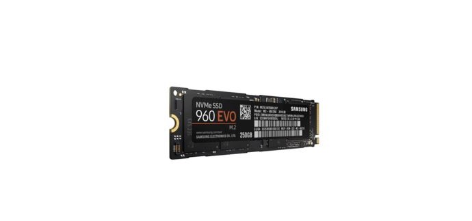 Rue du Commerce: SAMSUNG - SSD 960 EVO M.2 250Go à 109,16€ au lieu de 128,49€
