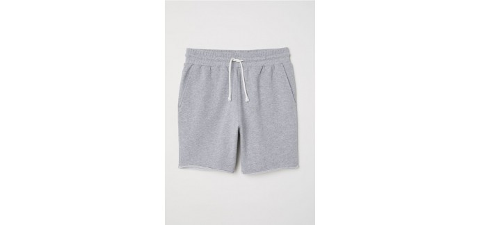 H&M: Short en molleton à 6,99€ au lieu de 9,99€