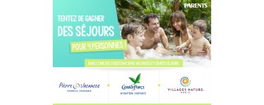 Parents: 1 séjour Villages Nature Paris en week-end ou Mid-week pour 4 personnes (700 €)