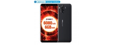 AliExpress: Ulefone Puissance 3 6.0 à 183,18€ au lieu de 228,98€